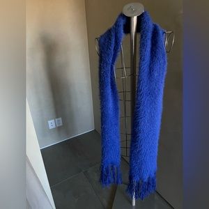 Weekday Blue Knit Scarf